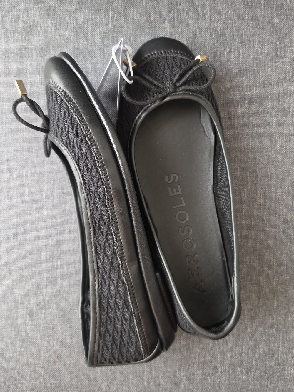 Women's Black Flats - Size 6